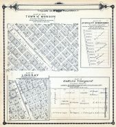 Page 042, Monson Town, Lindsay, Galicia Vineyard, Zumwalt's Subdivision, Tulare County 1892